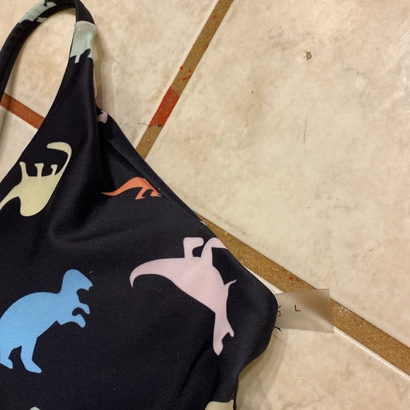 Dinosaur bikini size Large both pieces - Picture 4 of 5